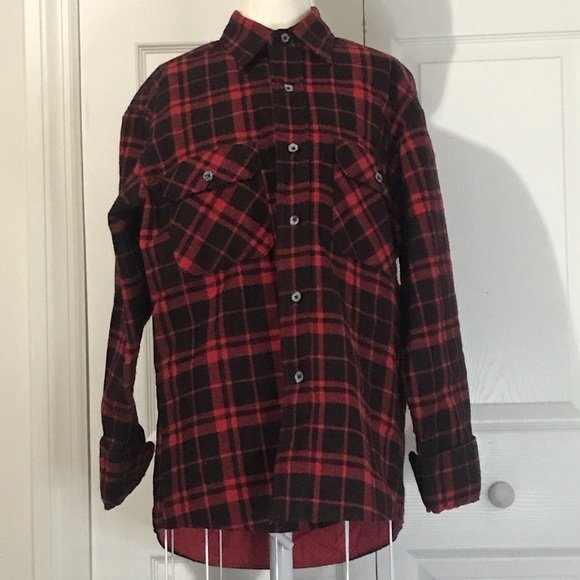 Fieldmaster flannel button down size M - Picture 2 of 9